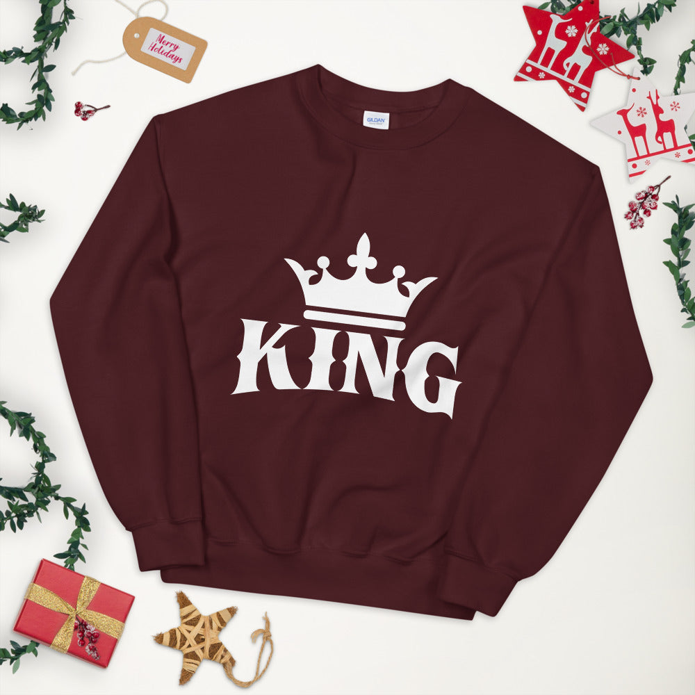 King w/Crown Sweatshirt